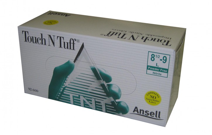 Ansell 92-600 Touch N Tuff Nitril Einweghandschuhe